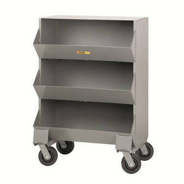 Little Giant Mobile Storage Bin w/ 3 Openings
